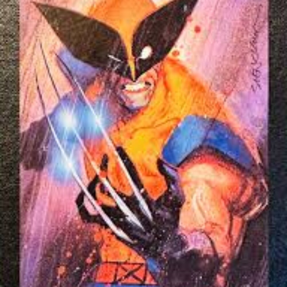 1993 MARVEL MASTERPIECES Complete BASE SET with 9-card sleeves